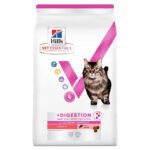 Hill’s Vet Essentials Multi-Benefit + Digestion Adult Cat Dry Food With Salmon (1.5KG)