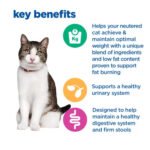 Hill's Vet Essentials Multi- Benefit+ Weight Low fat +High Fibre Wet Cat Food with Slow-cooked Chicken (85G) - Image 4