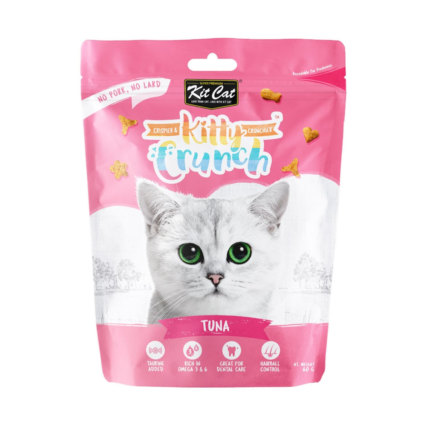 KC-TUNA-2.jpg Kit Cat Kitty Crunch Tuna Flavor 60g - Image 1