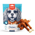 Wanpy Chicken Jerky and Calcium Bone Wrap 100g - Image 2