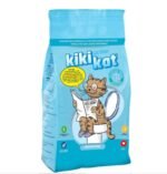 Kiki Kat White Bentonite Clumping Cat Litter –Mountain Fresh-20 L