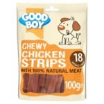 Chewy Chicken Strips - 100G