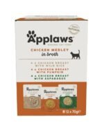 Applaws Chicken Multipack Adult Wet Cat Food 12 x 70g Pouch