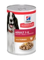 Hill’s Science Plan Adult Dog Food with Turkey (12x370g)