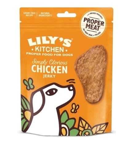 unnamed_d6ff4f99-ab8b-45c6-8071-62852393241c.webp Lily's Kitchen Simply Glorious Chicken Jerky Dog Treats 70G - Image 1